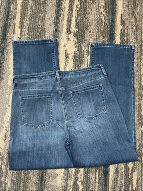 Size 12 / 32 Buffalo David Bitton Alyssa High Rise Straight-Leg Jeans